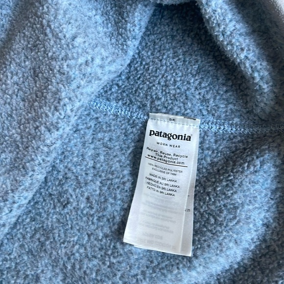 Patagonia Better Sweater 1/4 Zip Pullover Size XL Heather Blue Gray Women - Picture 11 of 16